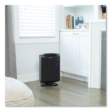 Fellowes® Hepa And Carbon Filtration Air Purifiers, 200-400 Sq Ft Room Capacity, Black freeshipping - TVN Wholesale